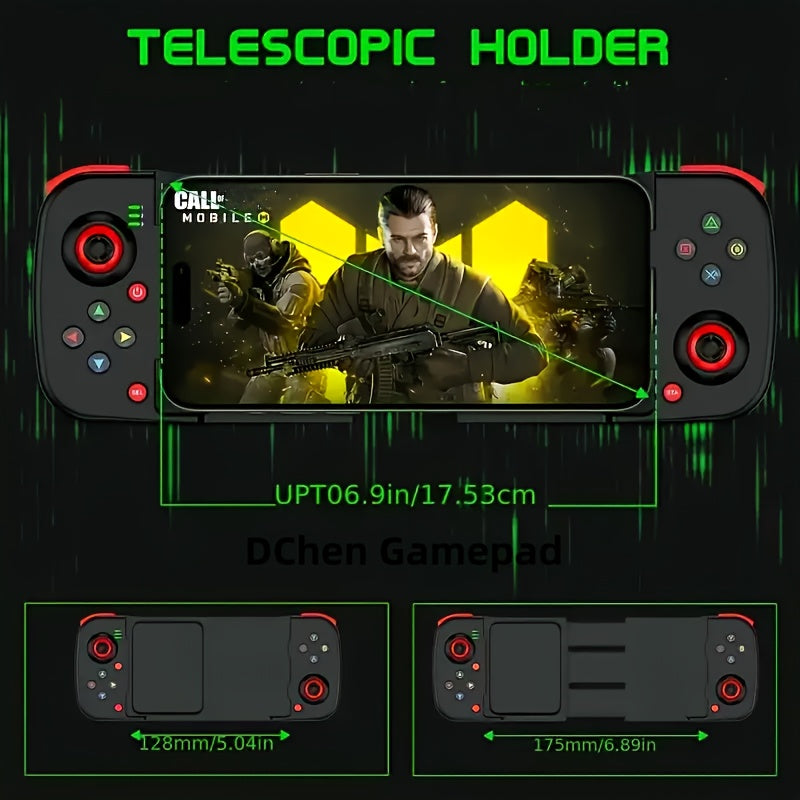 Wireless Gamepad for iPhone/Android/Steam Deck/PC/