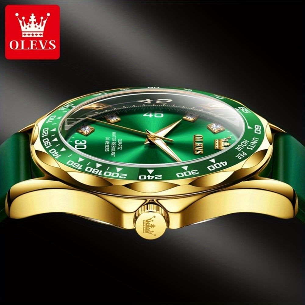 OLEVS Men's Quartz Watch - Luxury Business Casual
