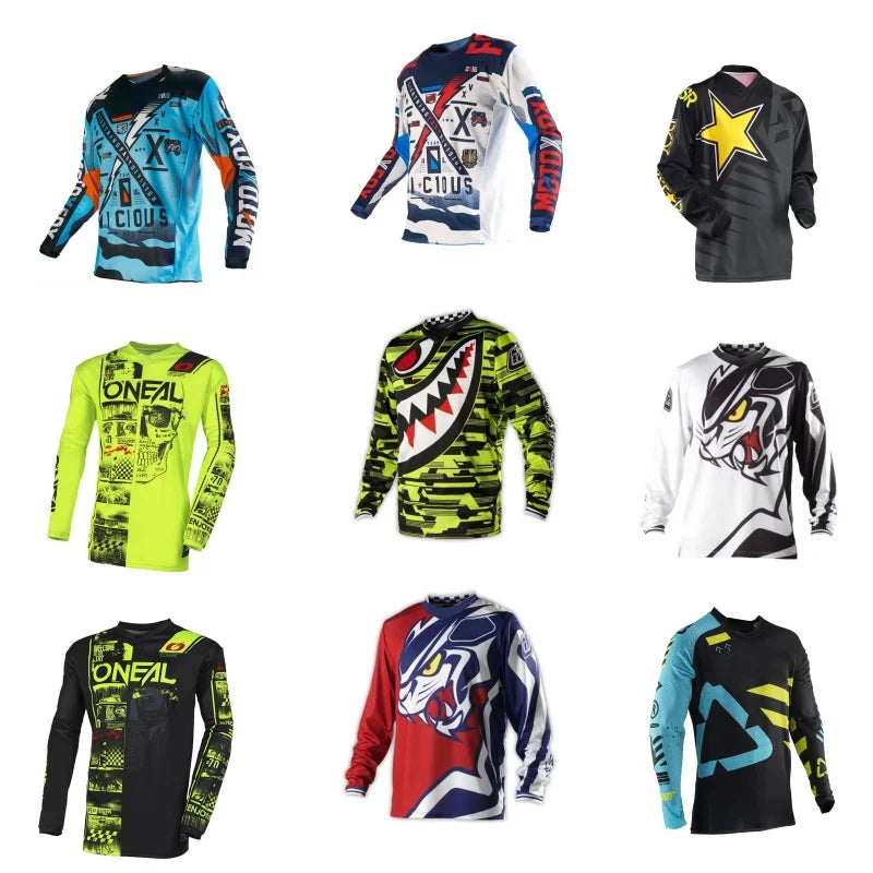 2025 Quick-Dry Cycling Jersey Graphic Shirts– BMX, MTB, ATV, Mountain Bike, Road Bicycle & Motorcycle T-Shirt – Lightweight, Breathable, Performance Riding Apparel